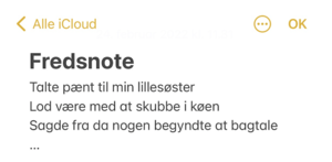 Fredsnote